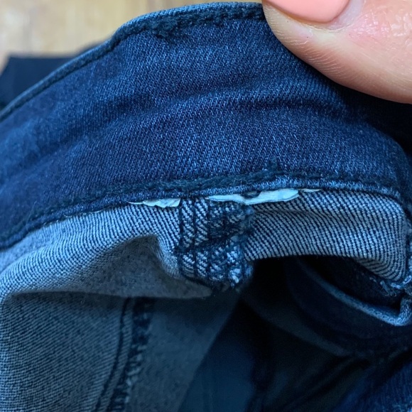 Zara High Rise Raw Hem Skinny Jegging Jeans - Picture 9 of 13